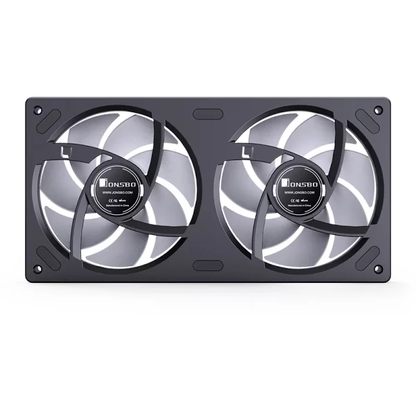 QUẠT TẢN NHIỆT JONSBO ZB-240B/BR BLACK - Hình ảnh 9