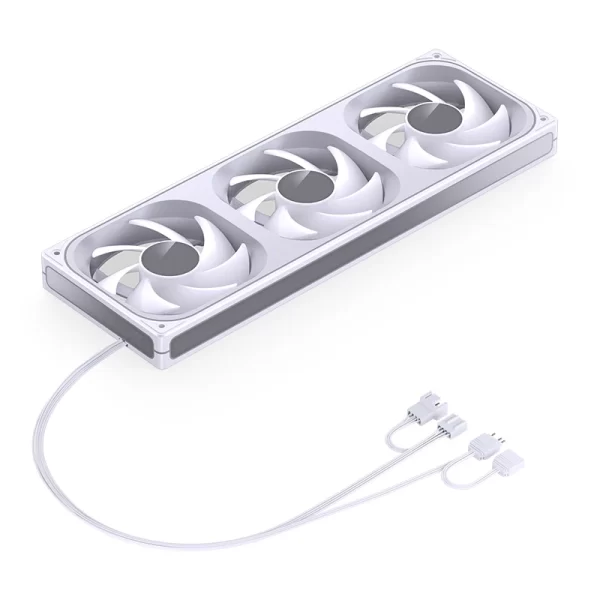 QUẠT TẢN NHIỆT JONSBO ZB-360W/WR WHITE - Hình ảnh 7
