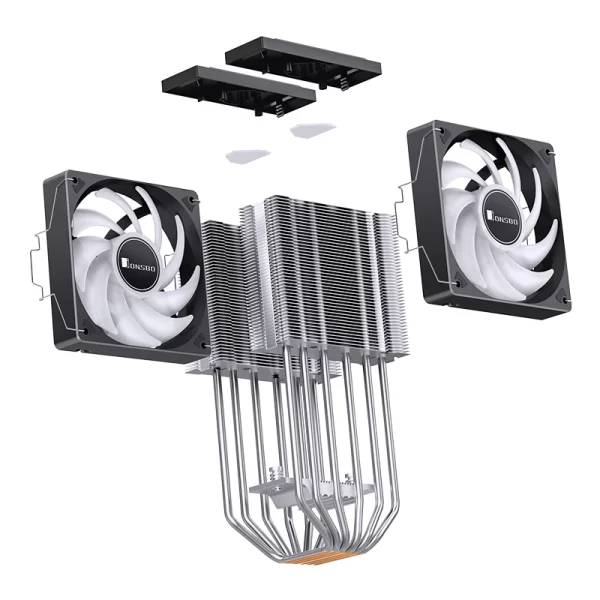 TẢN NHIỆT KHÍ JONSBO CR-3000E ARGB BLACK - Ảnh 8