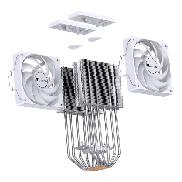 TẢN NHIỆT KHÍ JONSBO CR-3000E ARGB WHITE - Hình ảnh 6