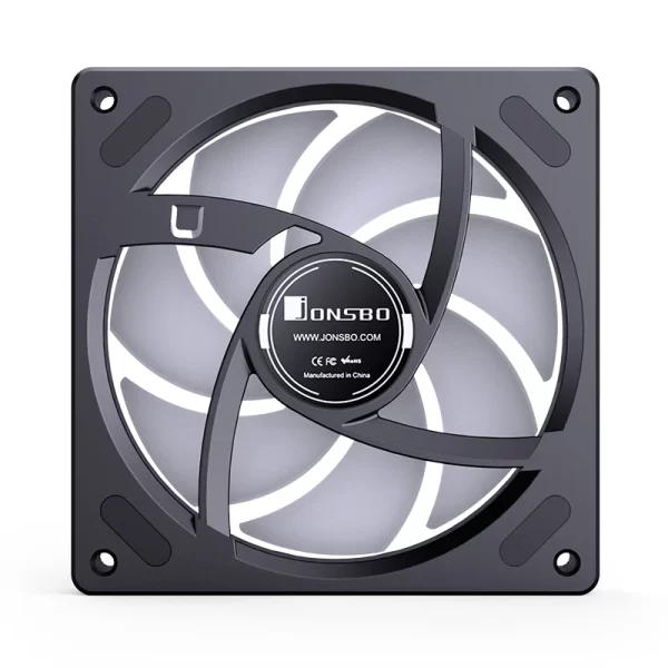 QUẠT TẢN NHIỆT JONSBO ZB-120B/BR BLACK - Hình ảnh 2