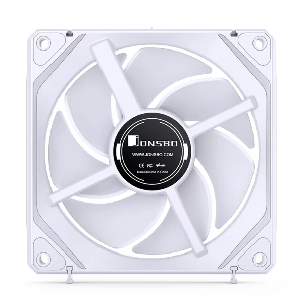 QUẠT TẢN NHIỆT JONSBO ZL-120W WHITE - Hình ảnh 22