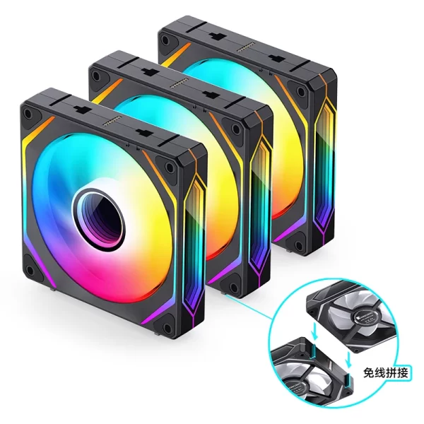 QUẠT TẢN NHIỆT JONSBO ZL-120B BLACK