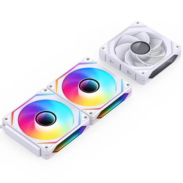 QUẠT TẢN NHIỆT JONSBO ZL-120WR WHITE - Hình ảnh 11