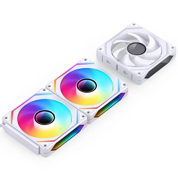 QUẠT TẢN NHIỆT JONSBO ZL-120W WHITE - Hình ảnh 9