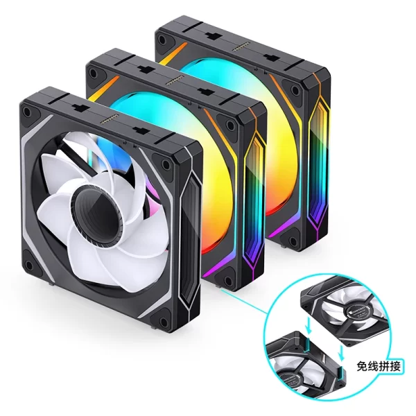 QUẠT TẢN NHIỆT JONSBO ZL-120BR BLACK
