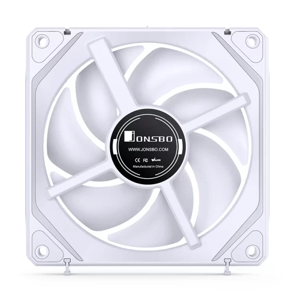 QUẠT TẢN NHIỆT JONSBO ZL-120WR WHITE - Hình ảnh 6