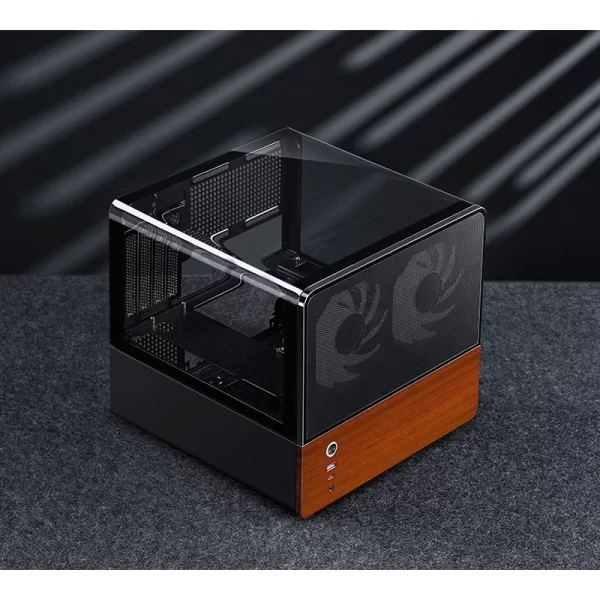 VỎ CASE PC JONSBO V12 BLACK - Hình ảnh 4