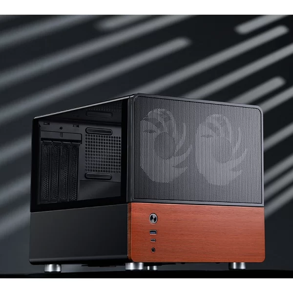 VỎ CASE PC JONSBO V12 BLACK - Hình ảnh 5