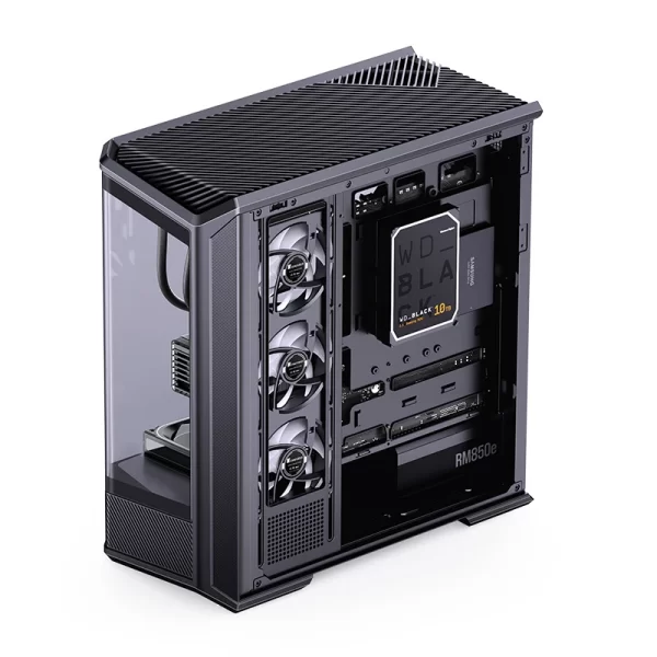 VỎ CASE PC JONSBO D400 BLACK - Hình ảnh 7