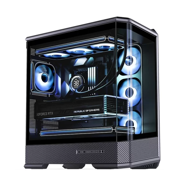 VỎ CASE PC JONSBO D400 BLACK - Hình ảnh 15