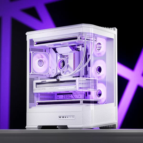 VỎ CASE PC JONSBO D400 WHITE - Ảnh 16
