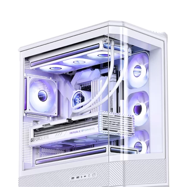 VỎ CASE PC JONSBO D400 WHITE - Ảnh 20