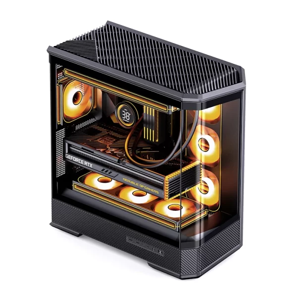 VỎ CASE PC JONSBO D400 BLACK - Hình ảnh 22