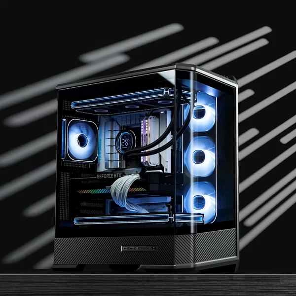 VỎ CASE PC JONSBO D400 BLACK - Hình ảnh 25