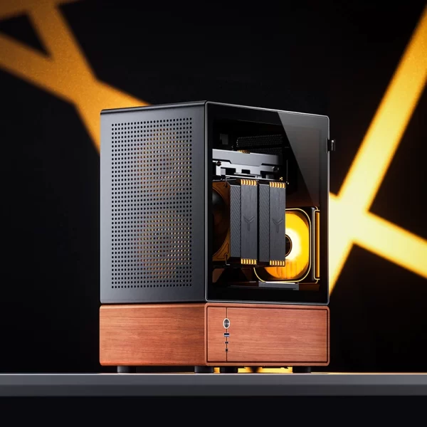 VỎ CASE PC JONSBO T7 BLACK - Ảnh 2