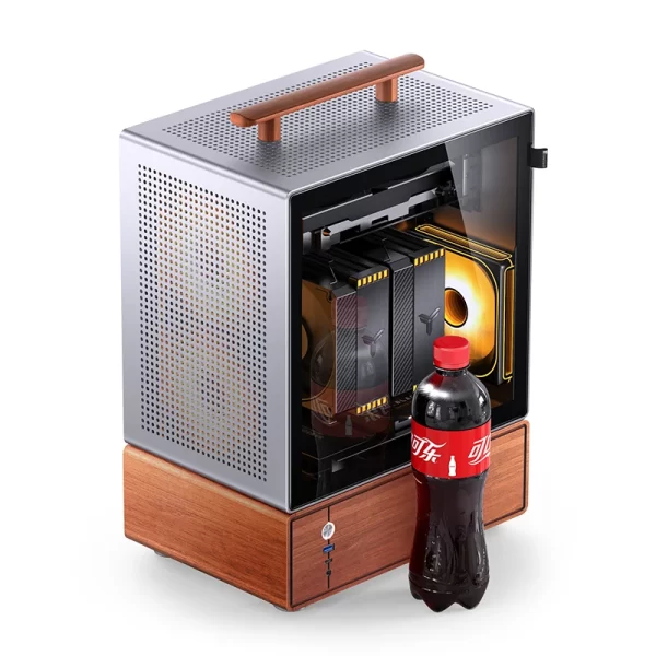 VỎ CASE PC JONSBO T7 SILVER - Hình ảnh 3