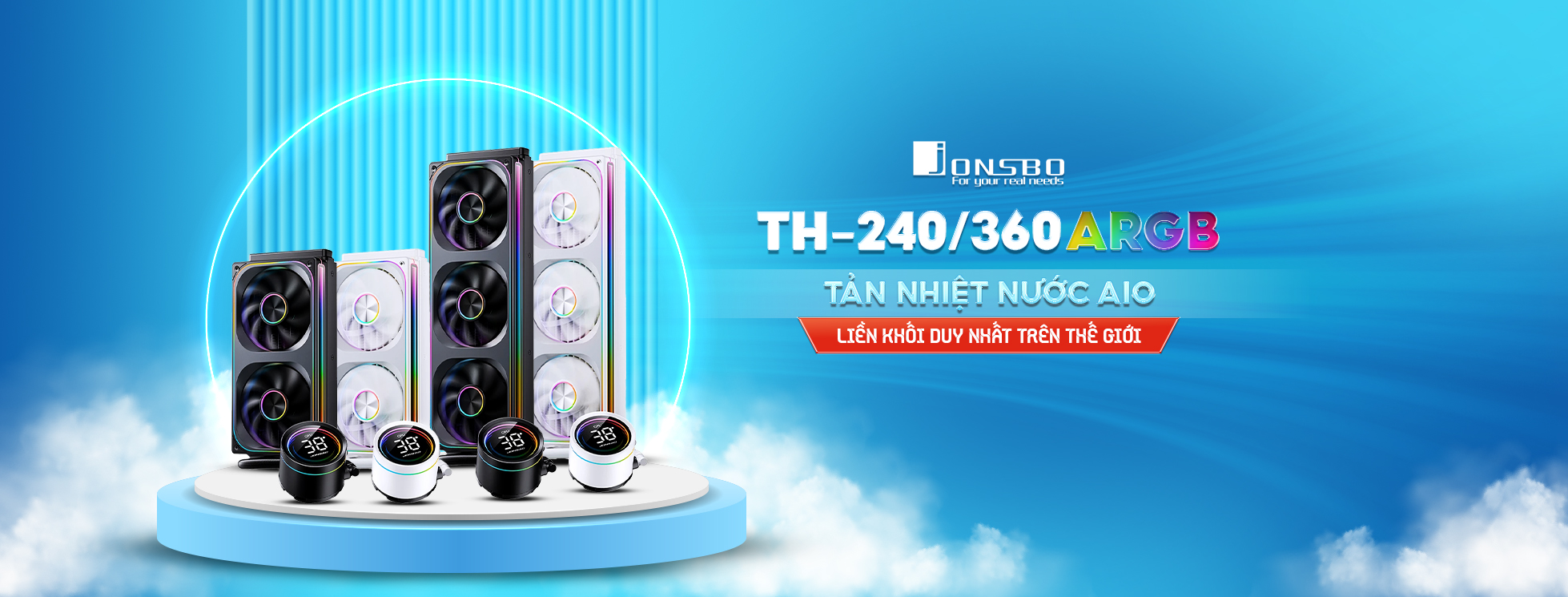 Tổng quan về tản nhiệt nước Jonsbo TH-240/360