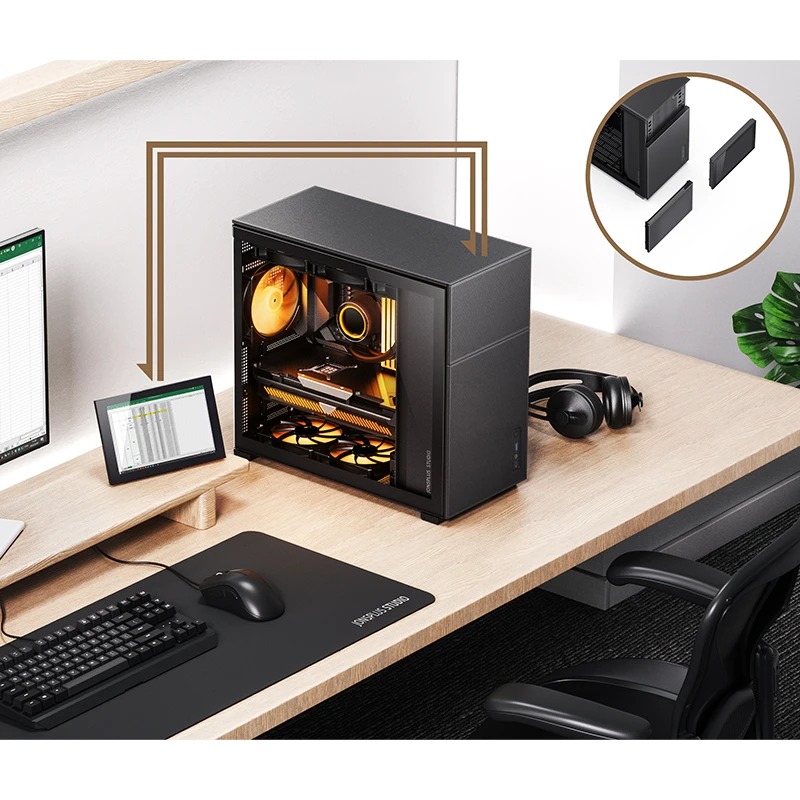 Vỏ case Jonsbo D41 Black
