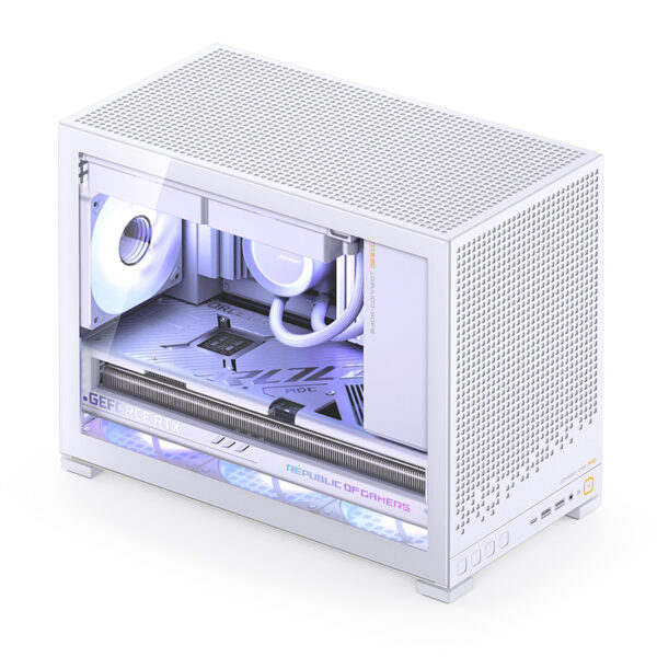 VỎ CASE PC JONSBO D32 PRO WHITE - Hình ảnh 2