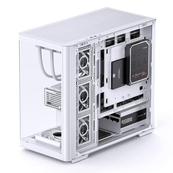 VỎ CASE PC JONSBO D300 WHITE - Hình ảnh 10