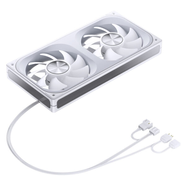 QUẠT TẢN NHIỆT JONSBO ZA-240W/WR WHITE - Hình ảnh 11
