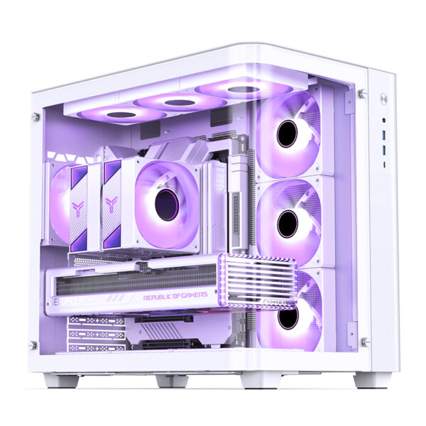VỎ CASE PC JONSBO TK-3 WHITE - Ảnh 12