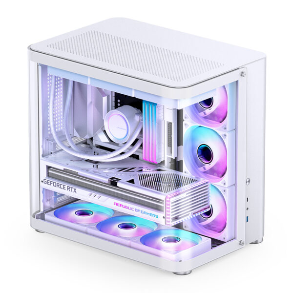 VỎ CASE PC JONSBO TK-2 WHITE - Hình ảnh 13