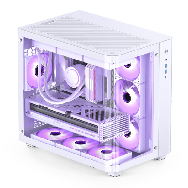 VỎ CASE PC JONSBO TK-3 WHITE - Ảnh 13