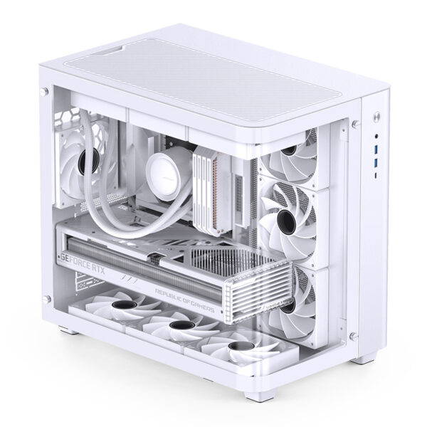 VỎ CASE PC JONSBO TK-3 WHITE - Ảnh 15