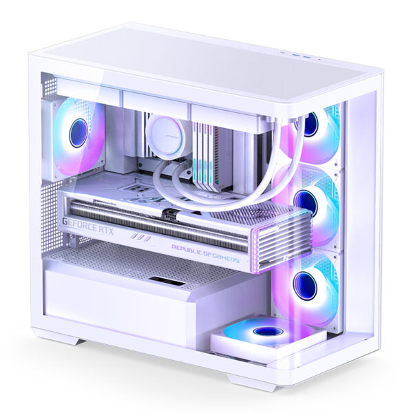 VỎ CASE PC JONSBO D300 WHITE - Hình ảnh 15