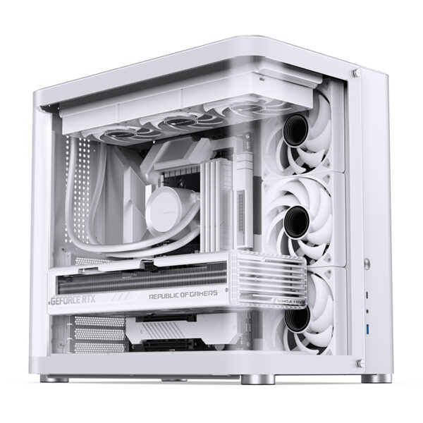 VỎ CASE PC JONSBO TK-2 WHITE - Hình ảnh 17