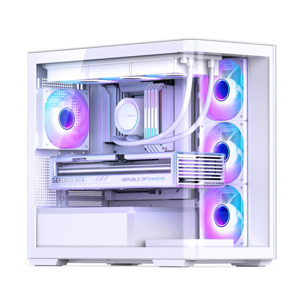 VỎ CASE PC JONSBO D300 WHITE - Hình ảnh 19