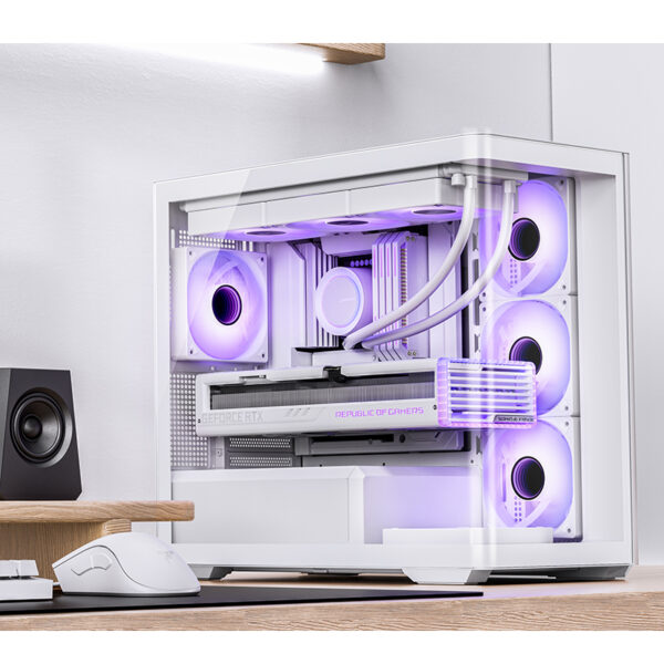 VỎ CASE PC JONSBO D300 WHITE - Hình ảnh 23
