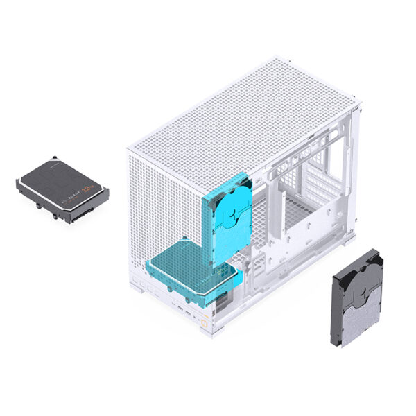 VỎ CASE PC JONSBO D32 PRO WHITE - Hình ảnh 24