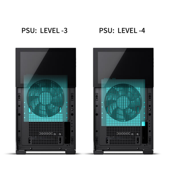 VỎ CASE PC JONSBO D31 STD SCREEN BLACK - Hình ảnh 24