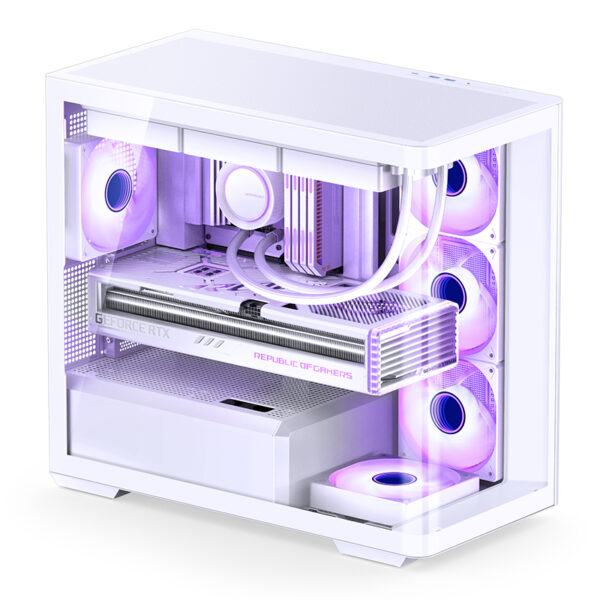 VỎ CASE PC JONSBO D300 WHITE - Hình ảnh 24