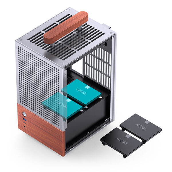 VỎ CASE PC JONSBO T6 SILVER - Ảnh 26