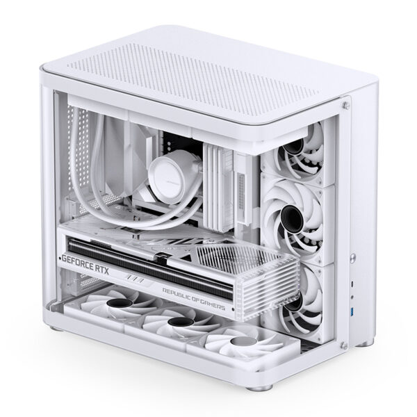 VỎ CASE PC JONSBO TK-2 WHITE - Hình ảnh 29