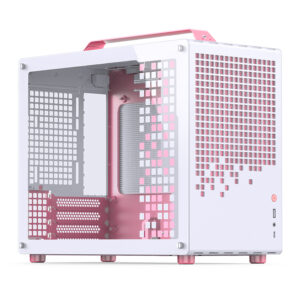 VỎ CASE PC M-ATX JONSBO Z20 MINI TOWER M-ATX PINK WHITE