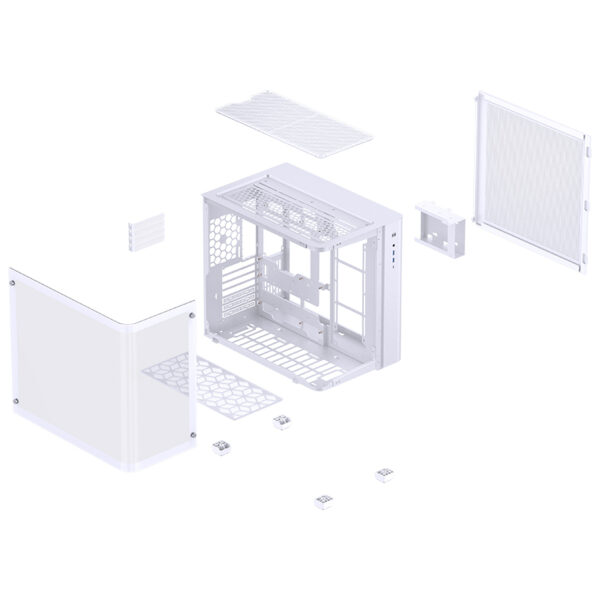 VỎ CASE PC JONSBO TK-3 WHITE - Ảnh 33