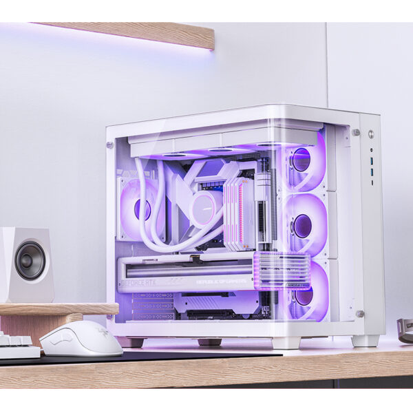VỎ CASE PC JONSBO TK-3 WHITE - Ảnh 4