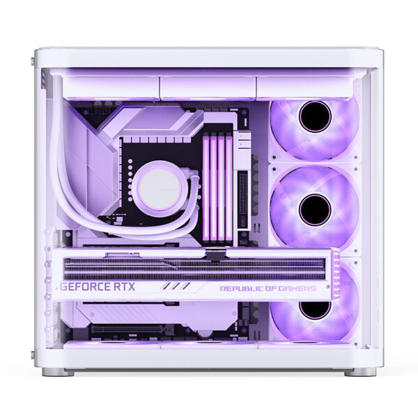 VỎ CASE PC JONSBO TK-2 WHITE - Hình ảnh 6