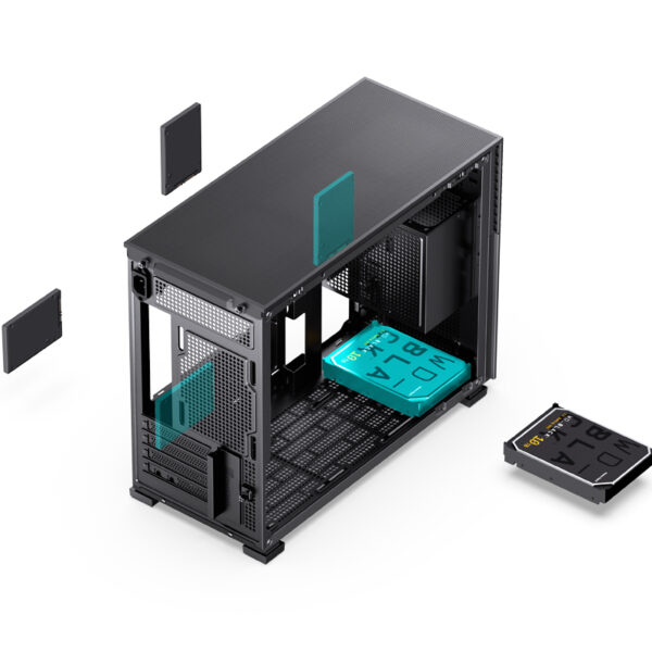 VỎ CASE PC JONSBO D31 STD SCREEN BLACK - Hình ảnh 8