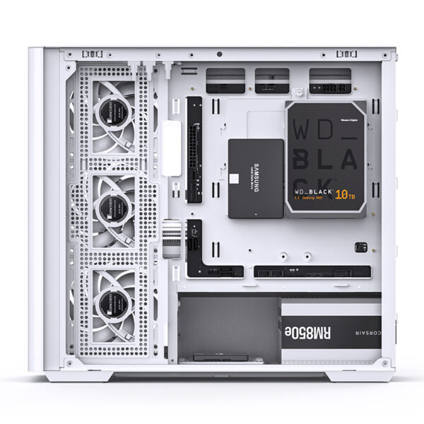 VỎ CASE PC JONSBO D300 WHITE - Hình ảnh 9