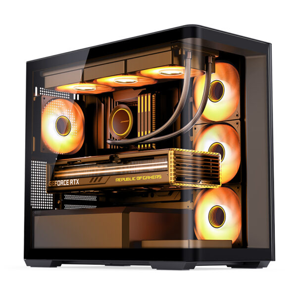 VỎ CASE PC JONSBO D300 BLACK - Hình ảnh 2