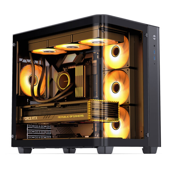 VỎ CASE PC JONSBO TK-3 BLACK - Ảnh 11