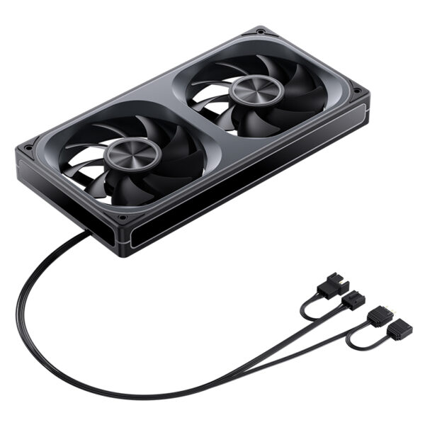 QUẠT TẢN NHIỆT JONSBO ZA-240B/BR BLACK - Hình ảnh 11