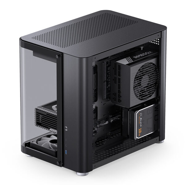 VỎ CASE PC JONSBO TK-2 BLACK - Hình ảnh 19