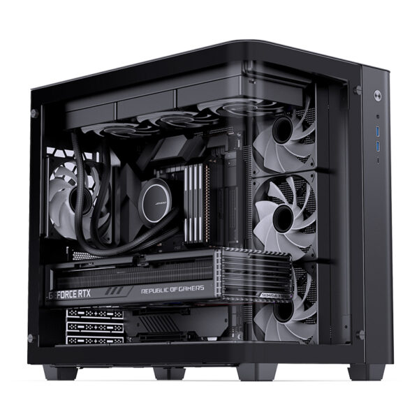VỎ CASE PC JONSBO TK-3 BLACK - Ảnh 19